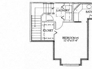 Napoli renovated 2 bedroom 2 bathroom town home with two car garage floor plan Napoli renovated 2 bedroom 2 bathroom town home with two car garage floor plan